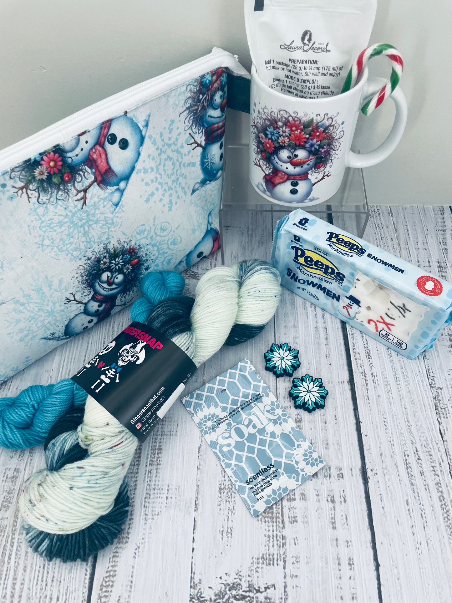 PRE-ORDER OF OUR 6 TH ANNUAL NEW YEARS EVE CAST ON BOX .."FLORAL FROSTBITE"SHIPS THE WEEK OF DEC 10TH 2025