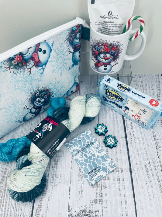 PRE-ORDER OF OUR 6 TH ANNUAL NEW YEARS EVE CAST ON BOX .."FLORAL FROSTBITE"SHIPS THE WEEK OF DEC 10TH 2025