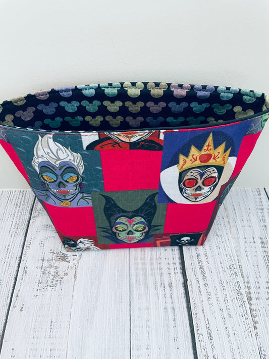 EVIL QUEENS TEAPOTS STITCH & STORE BOWL ....CUSTOM PRINT