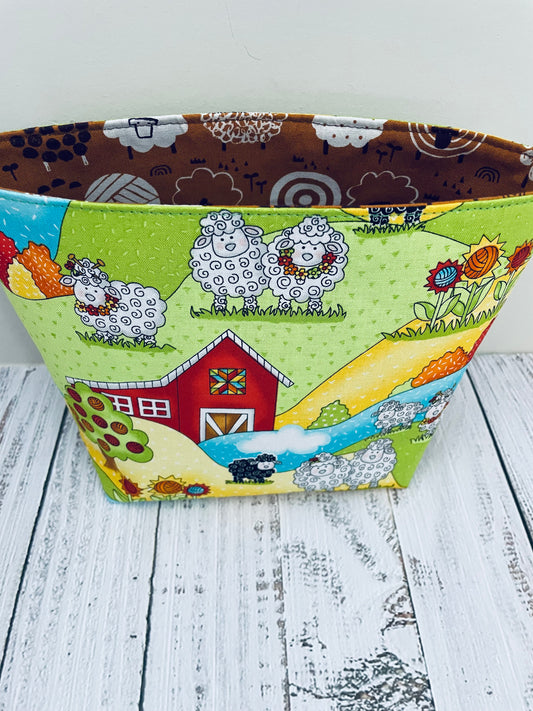 SHEEP STITCH & STORE BOWL