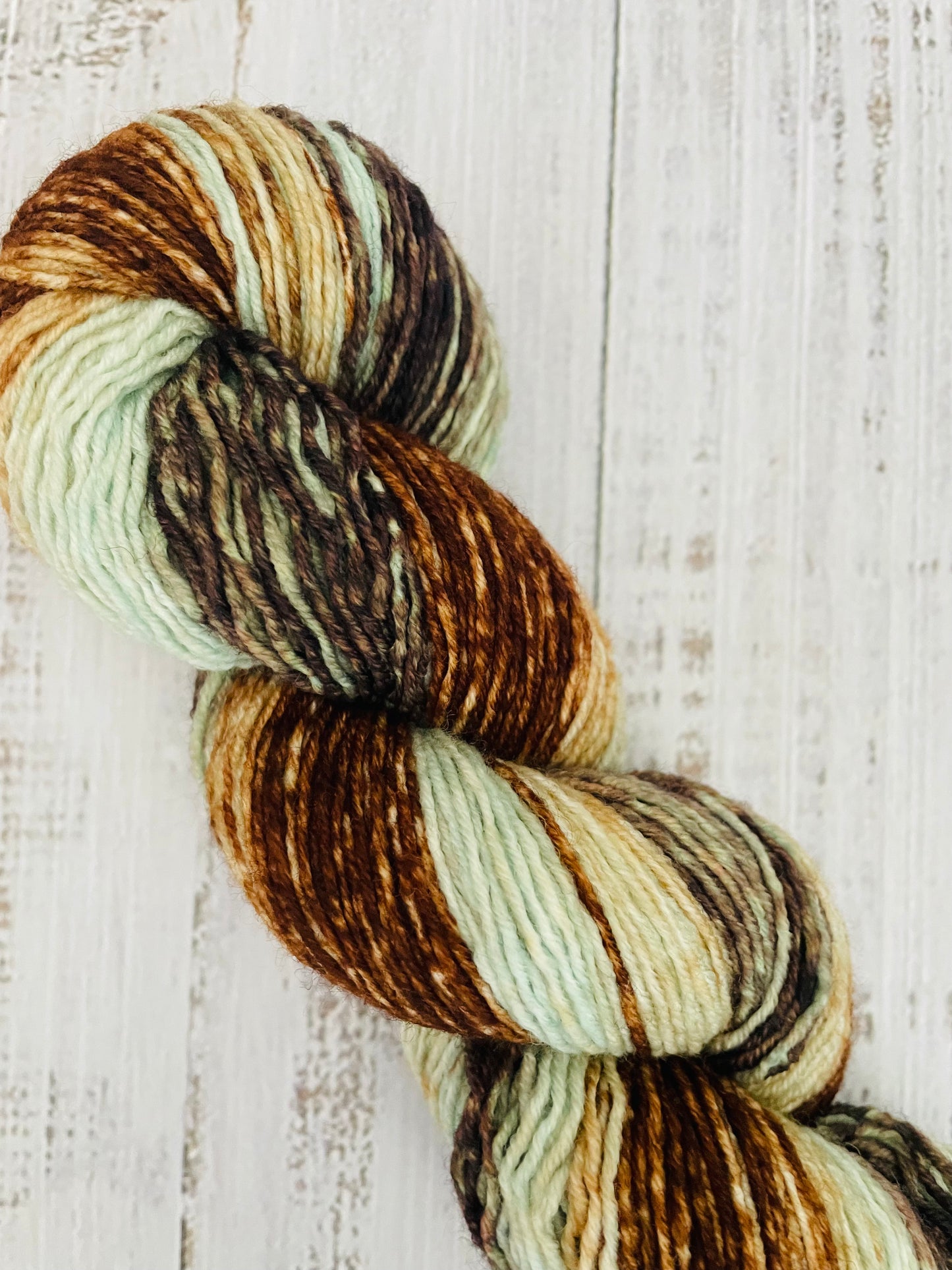 SNAKE BITE  .... HEATHERED GRADIENT FULL SKEINS (FINGERING WEIGHT)