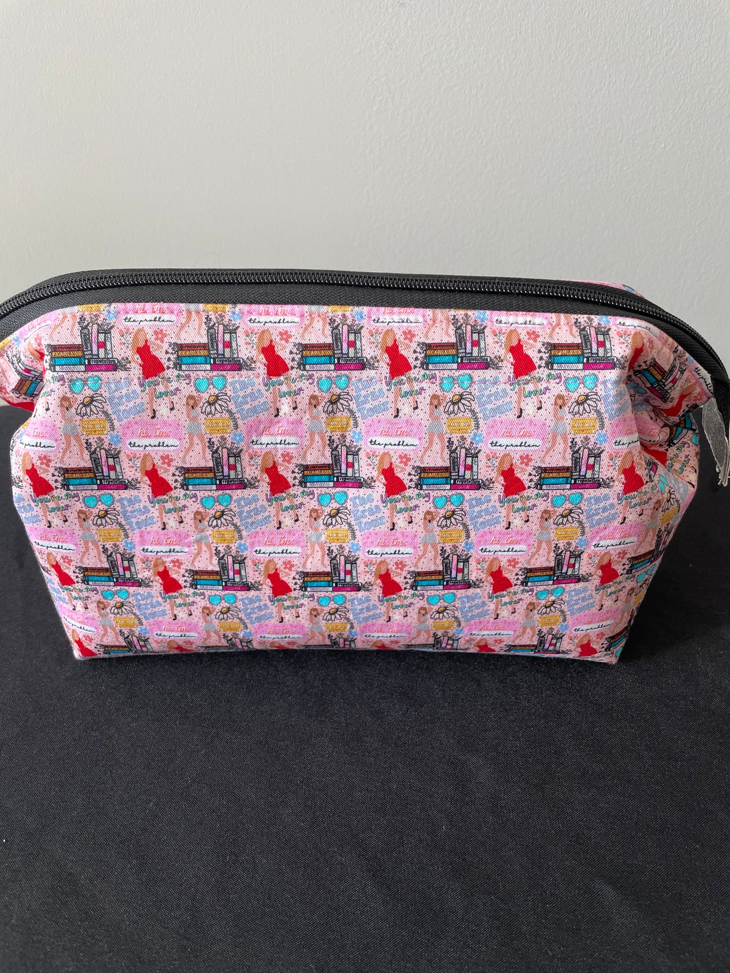 SWIFTIE ERAS ...SMALL WIRE FRAME BAG ...CUSTOM PRINTED FABRIC