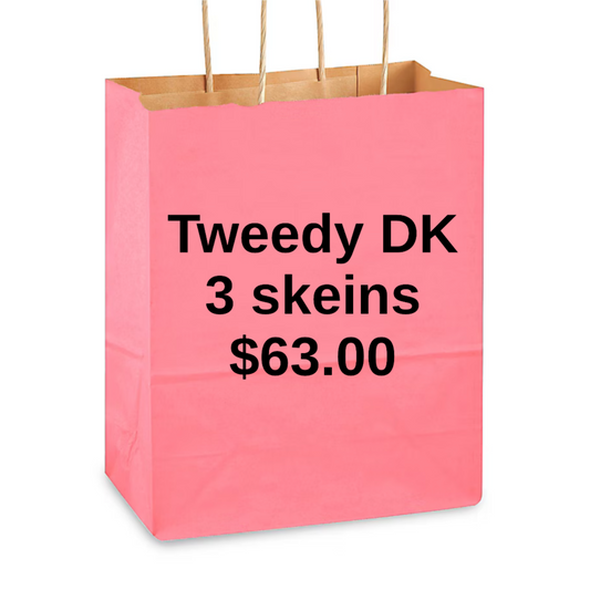 TWEEDY DK  WEIGHT 3 SKEIN MYSTERY BAG