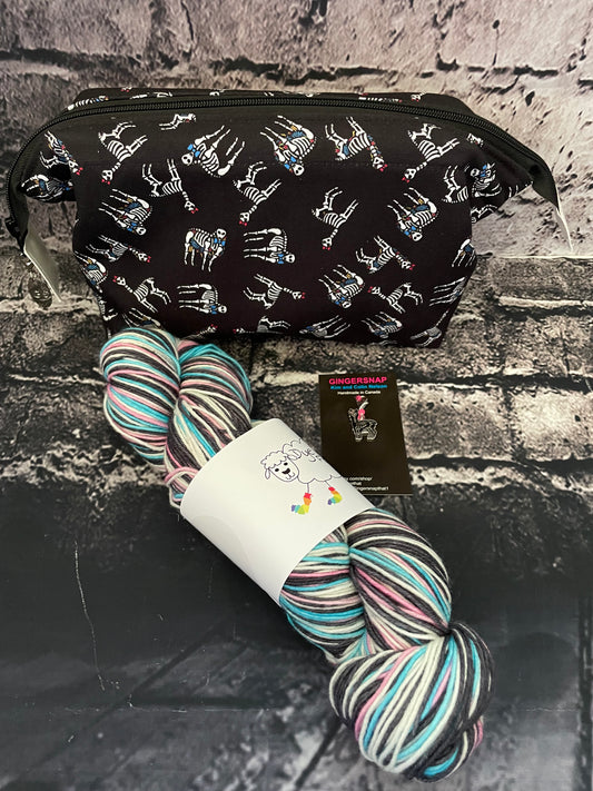 Gerti & Spud Small wire frame bag , progress keeper & exclusive colourway
