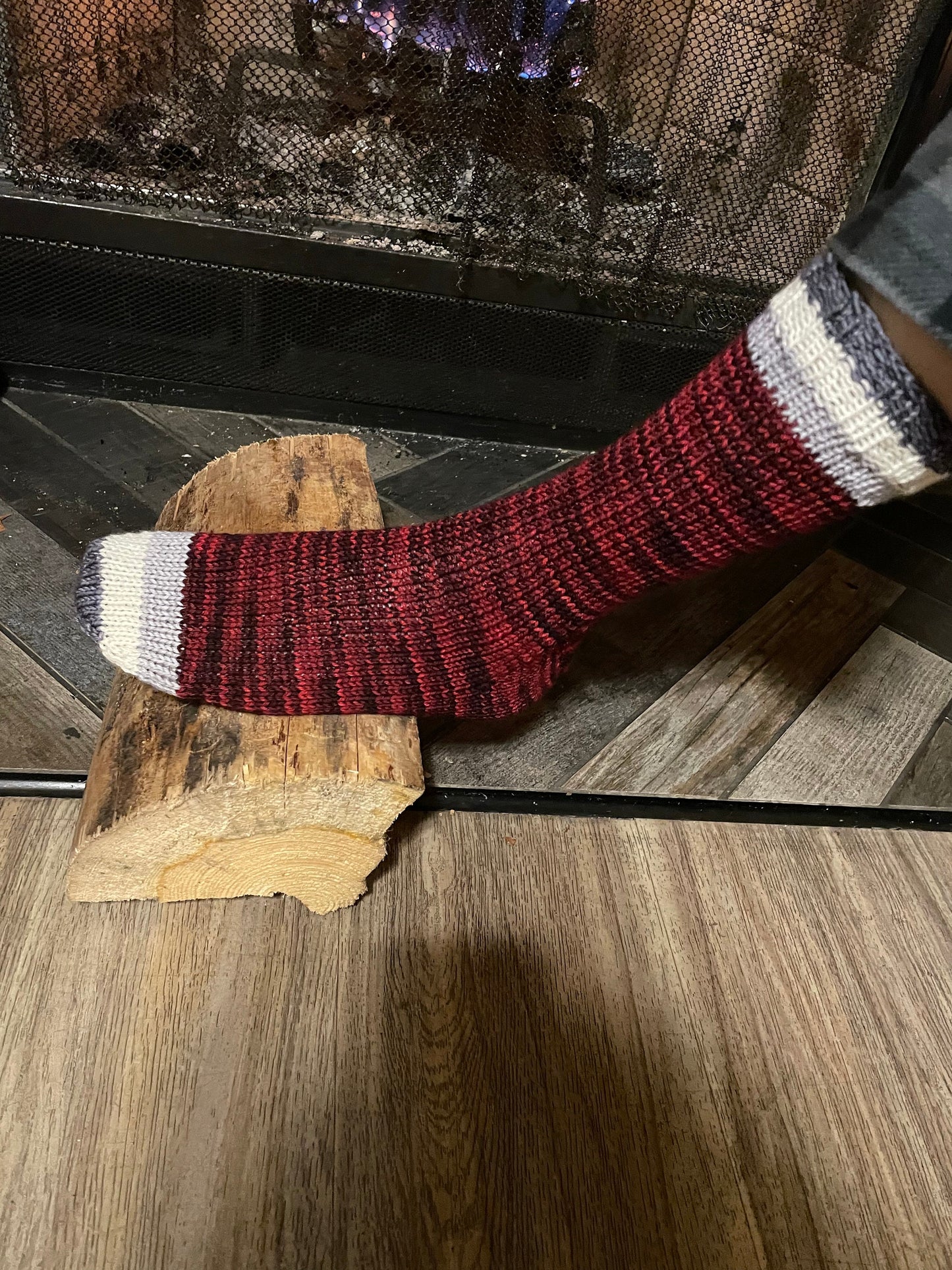 Buffalo Plaid DK Socksets ...ready to ship